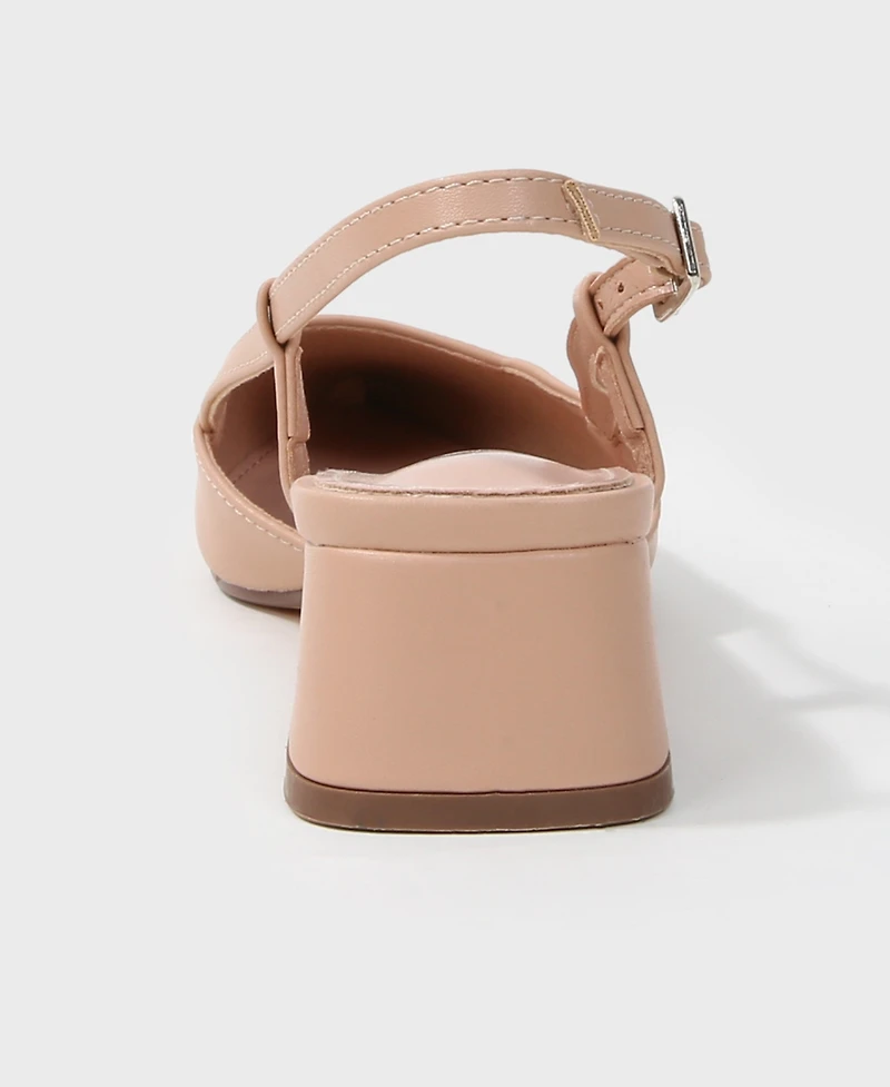 Berness Women's Vieda Block Heel Slingback Pumps