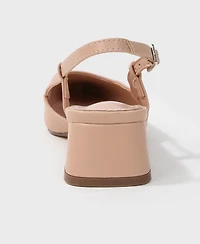 Berness Women's Vieda Block Heel Slingback Pumps