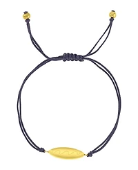 Roxy Waterproof Yellow Surfboard Beads Adjustable Bracelet