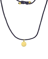 Roxy Waterproof Yellow Wave Beads Adjustable Necklace