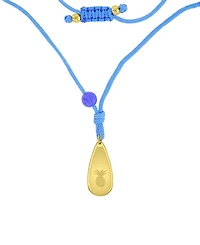 Roxy Waterproof Yellow Pineapple Labradorite Adjustable Necklace