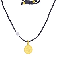 Roxy Waterproof Yellow Hibiscus Pearl Adjustable Necklace