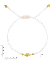 Roxy Waterproof Yellow Pineapple Teardrop Charm Adjustable Bracelet