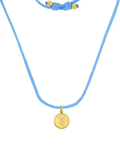 Roxy Waterproof Yellow Beads Adjustable Necklace