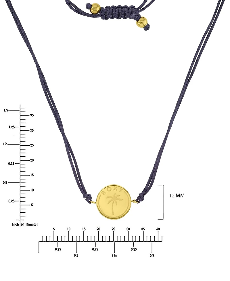 Roxy Waterproof Yellow Pineapple Beads Adjustable Necklace