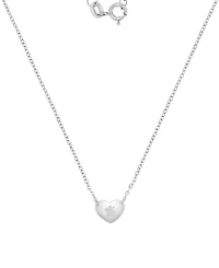 Roxy Waterproof Yellow Heart Hibiscus 16+1+1'' Necklace