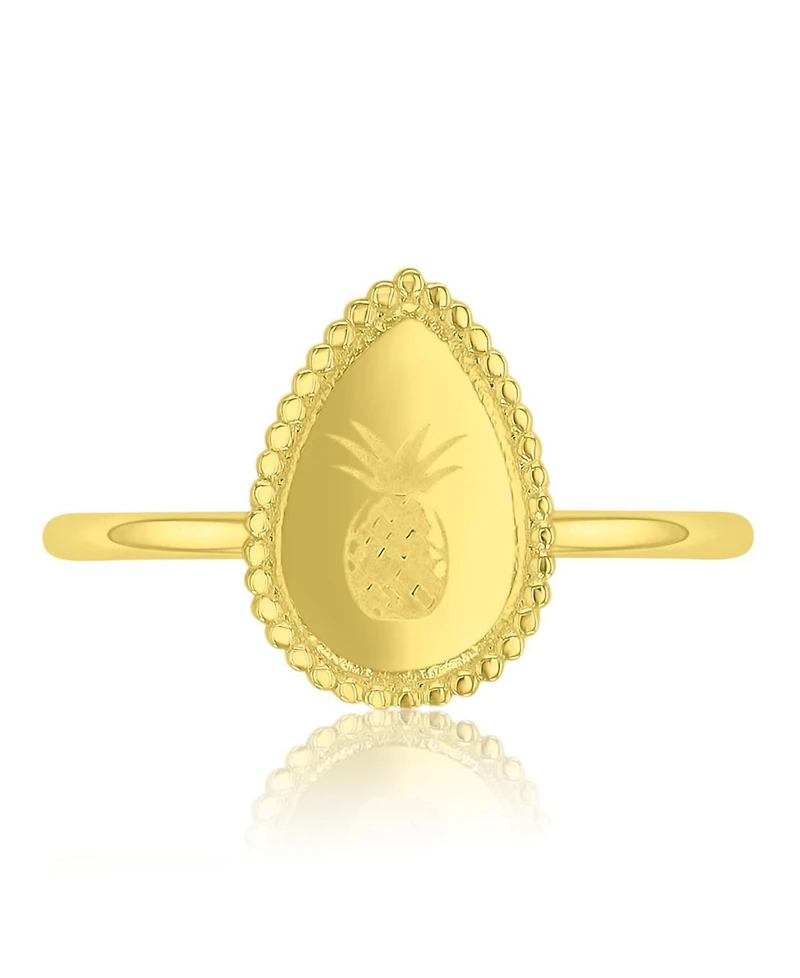 Roxy Waterproof Yellow Pineapple Ring