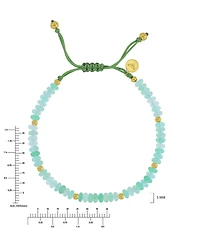 Roxy Waterproof Yellow Green Aventurine Adjustable Bracelet