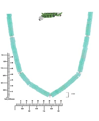 Roxy Waterproof Yellow Beads Green Aventurine Adjustable Necklace