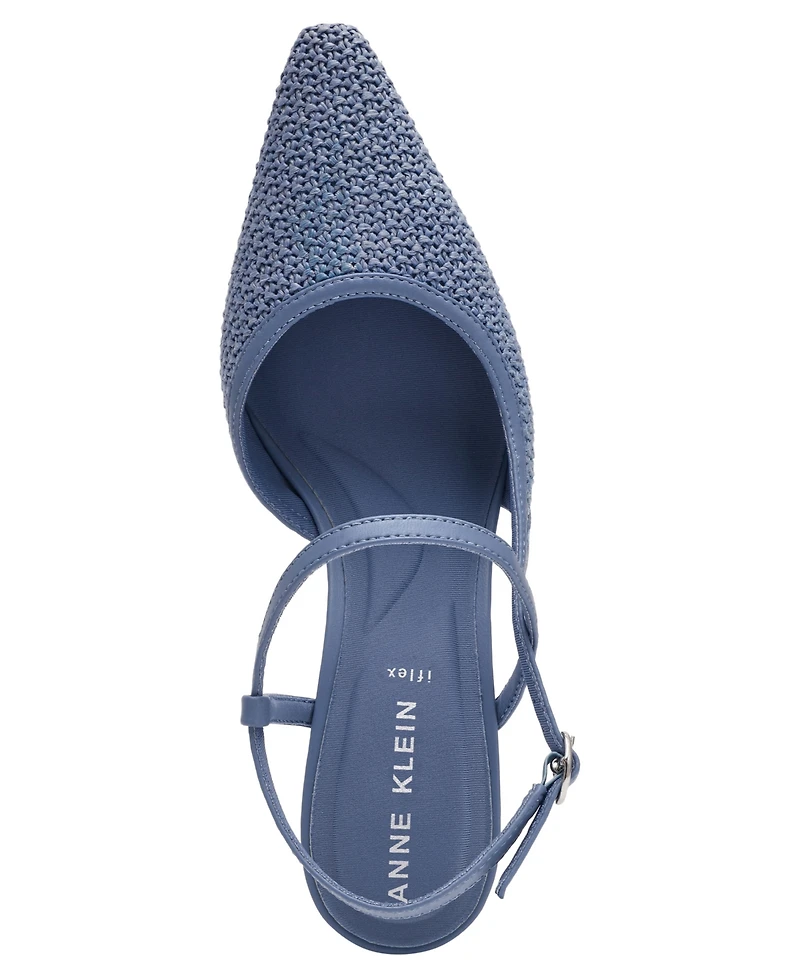 Anne Klein Women's Cosmo Pointed Toe Slingback Pumps