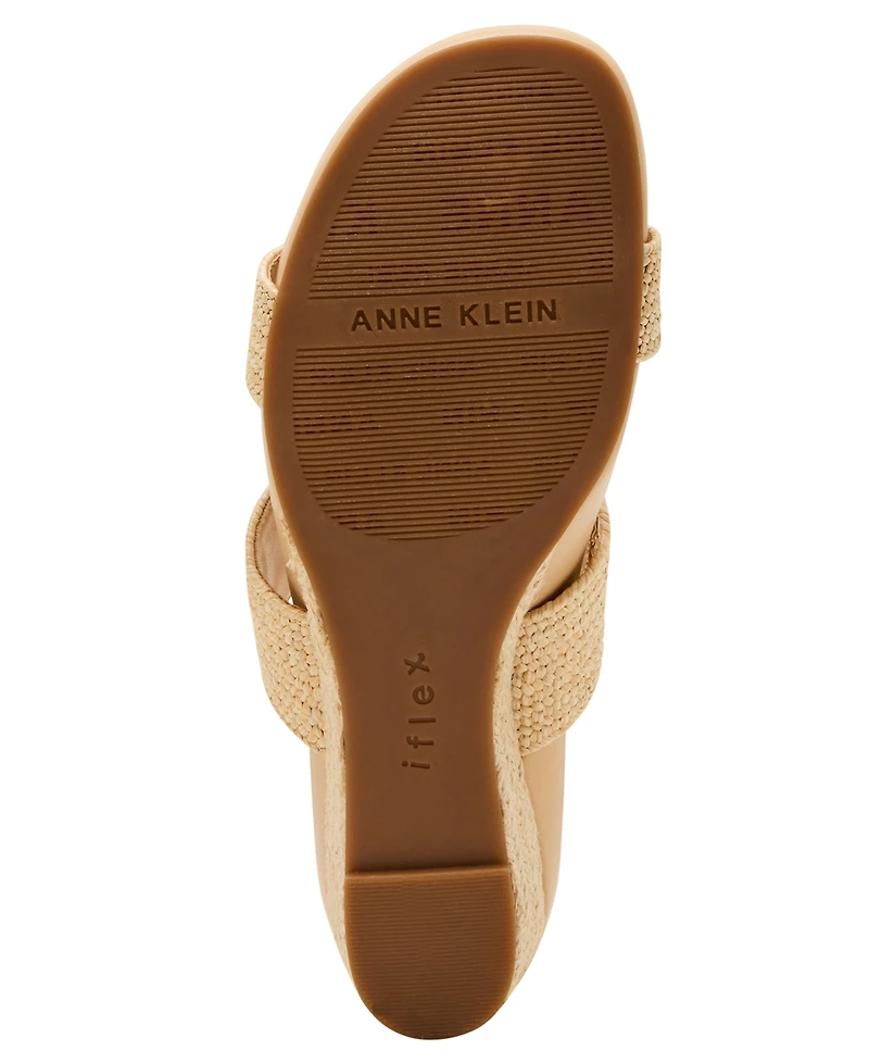 Anne Klein Women's Kapricorn Slip-On Dress Sandals
