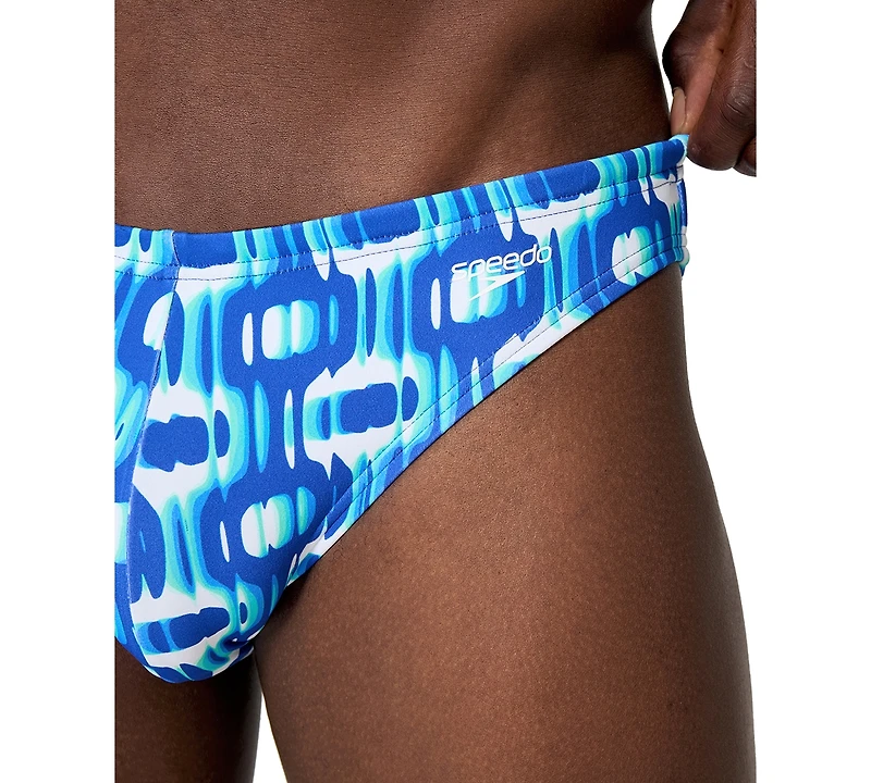 Speedo Men's Printed Mini Cut Briefs