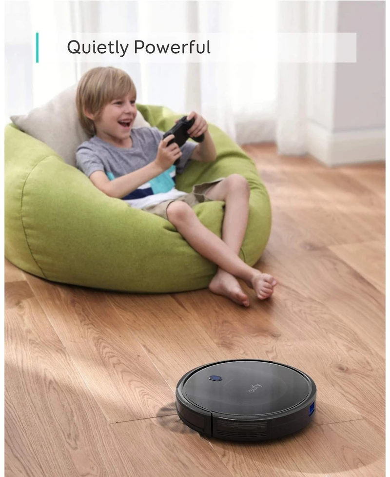 eufy Robot Vacuum 11S Max, Super Thin, Quiet, Self-Charging Robotic Vacuum Cleaner and Replacement Filter Set