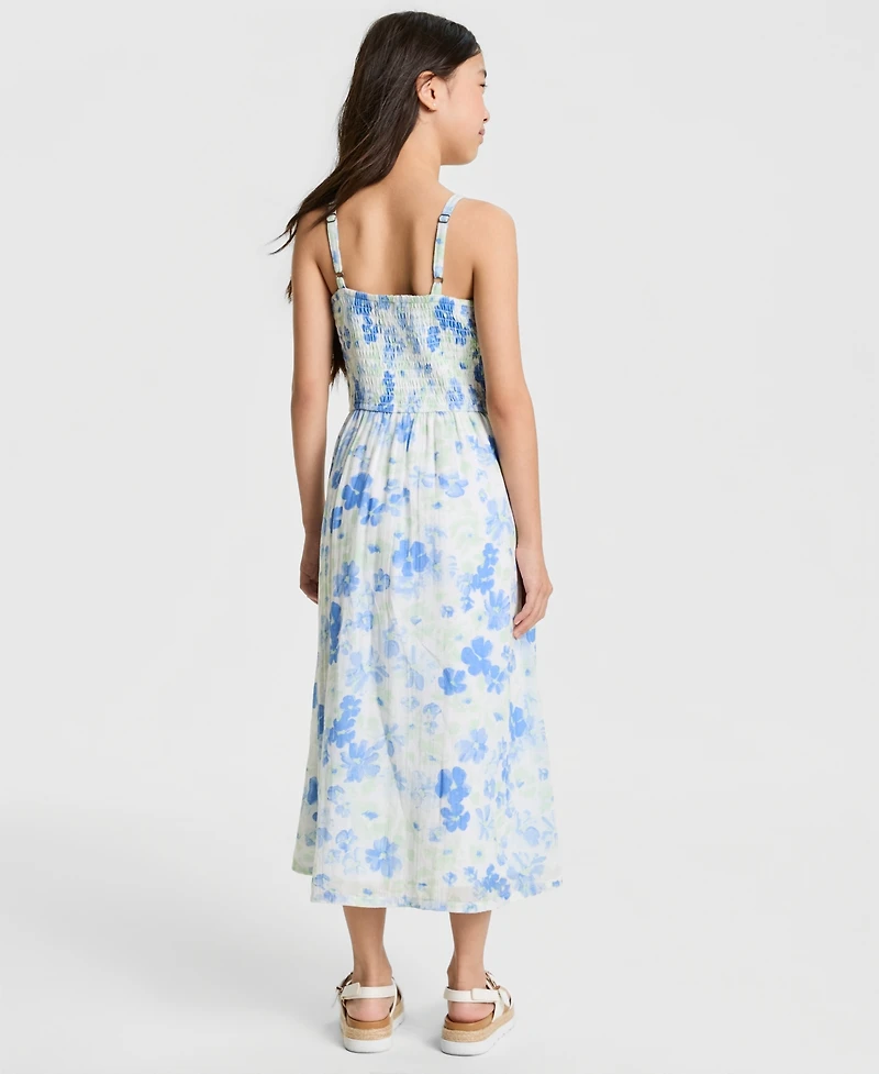 abercrombie Kids Girls' Smocked Maxi Dress