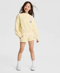 abercrombie kids Girls' Elastic Waistband Shorts