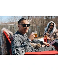 Bulova Men's Classic Sutton Automatic Blue Leather Strap Watch 40mm