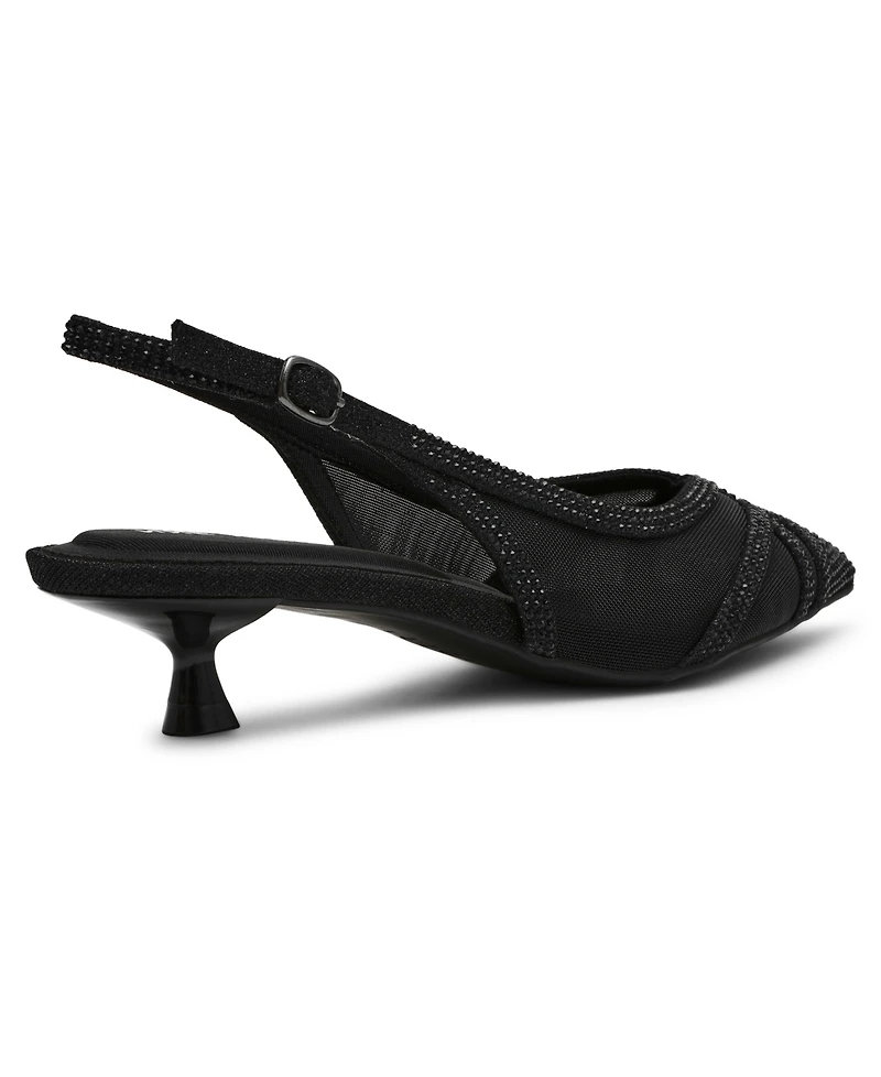 Anne Klein Women's Jolene Slingback Evening Pumps