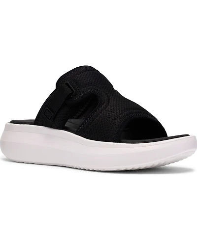Clarks Women's Solevana Mist Slip-On Wedge Sandals