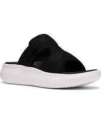 Clarks Women's Solevana Mist Slip-On Wedge Sandals