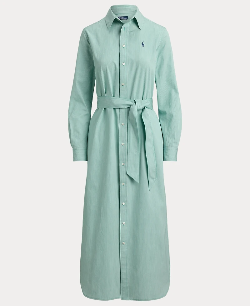 Polo Ralph Lauren Women's Long-Sleeve Collared Shirt Dress