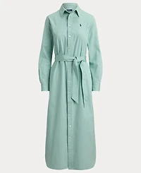 Polo Ralph Lauren Women's Long-Sleeve Collared Shirt Dress