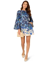 Adrianna Papell Women's Printed A-Line Dress