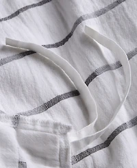 Oake Haven Striped 3-Pc. Duvet Cover Set, Full/Queen, Macy's Exclusive