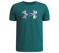 Under Armour Boys' 8-20 Pixel Logo Regular Fit T-Shirt
