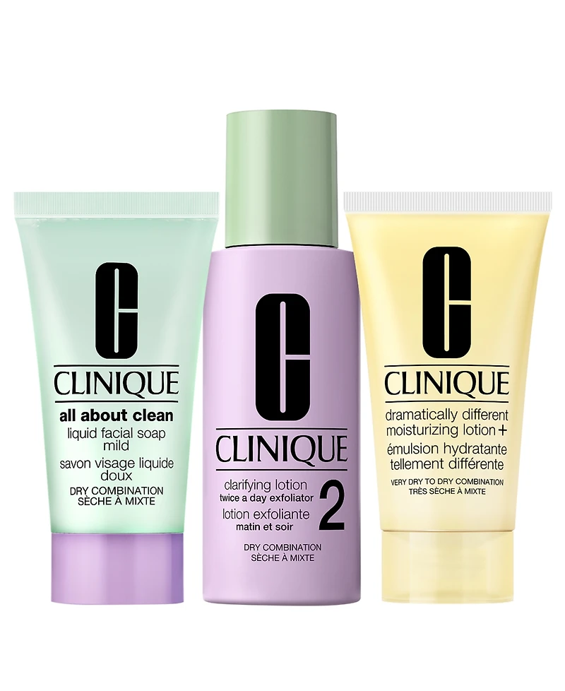 Clinique 3-Pc. Mini 3-Step Skincare Set