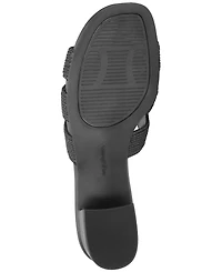 Easy Street Women's Onyx Block Heel Slide Sandals