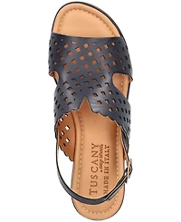 Easy Street Women's Martella Open Toe Wedge Sandals