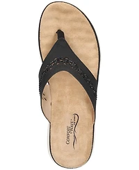 Easy Street Women's Sonny Platform Thong Sandals