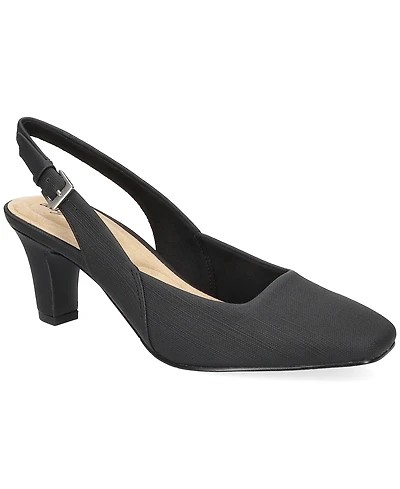 Easy Street Women's Ritsa Square Toe Slingback Pumps