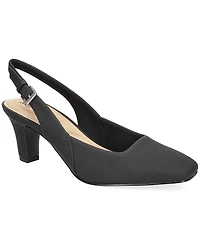 Easy Street Women's Ritsa Square Toe Slingback Pumps