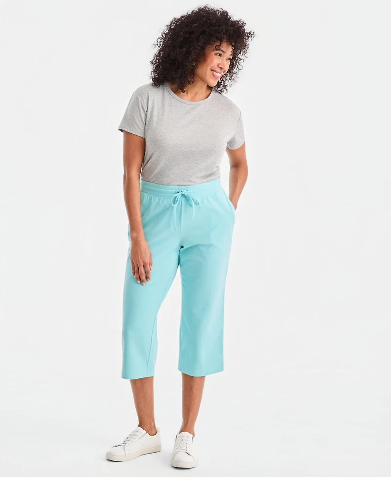 Style & Co Women's Mid Rise Capri Sweatpants, Created for Macy's