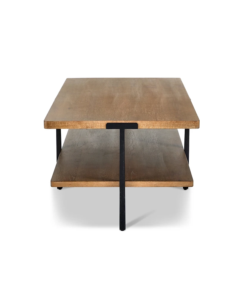 Furniture 18" Knox Wood Rectangular Coffee Table