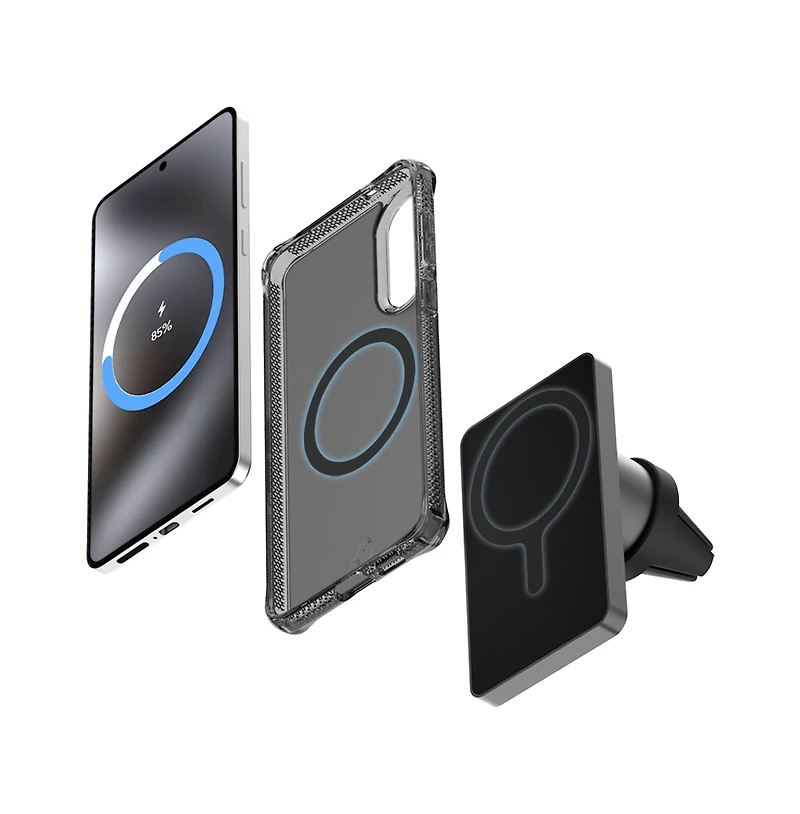 ITSkins Hybrid_R Vapor MagSafe Case for Samsung Galaxy S25 Edge