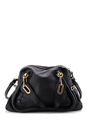 Pre-Owned Chloe Medium Paraty Top Handle Bag Leather