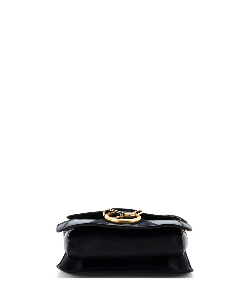 Pre-Owned Chloe Small Faye Patchwork Shoulder Bag Suede