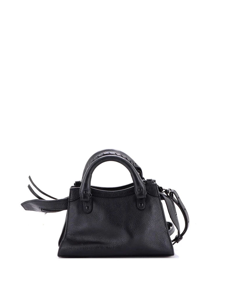 Pre-Owned Balenciaga Mini Neo Classic City Bag Leather