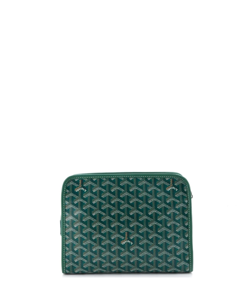 Pre-Owned Goyard Jouvence Toiletry Pouch Coated Canvas