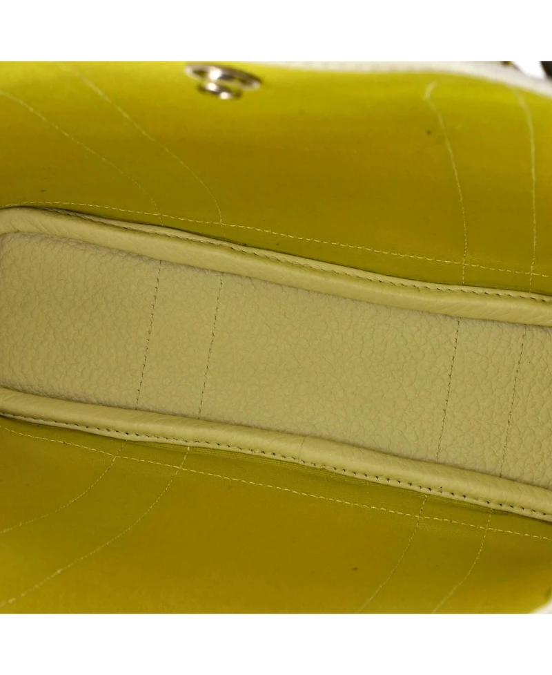 Pre-Owned HERMES 28 Garden File Tote Toile and Leather