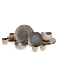 Lemieux Et Cie Akita 16-Pc. Dinnerware Set, Service for 4