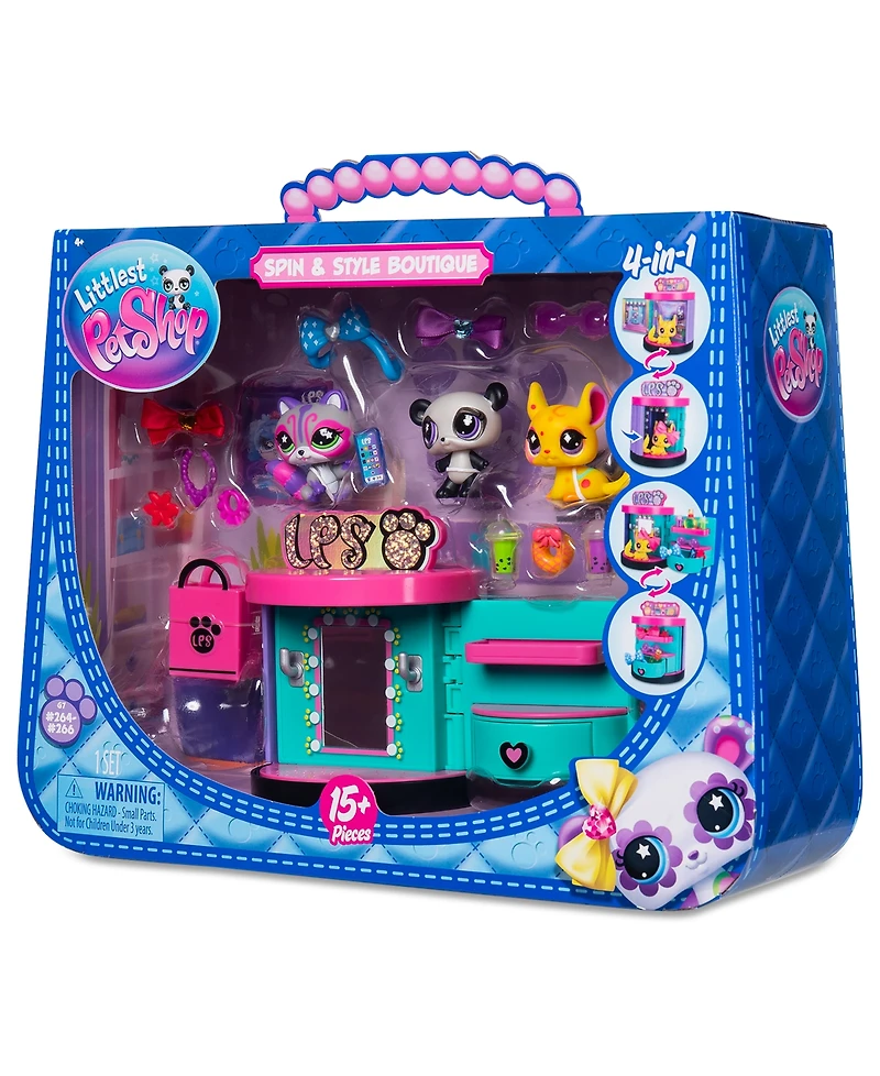 Littlest Pet Shop Spin & Style Boutique Playset