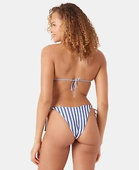 Roxy Women's Stripe Out Reversible Tiki Triangle Top
