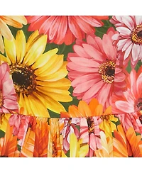 Pre-Owned Dolce & Gabbana Women's Floral Print Poplin Midi Dress