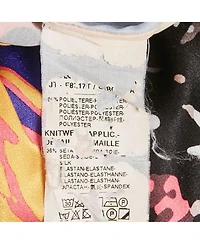 Pre-Owned Dolce & Gabbana Women's Multicolor Printed Satin Tunic