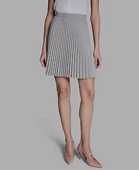 Bcbg Women's Pleated Pull-On Mini Skirt