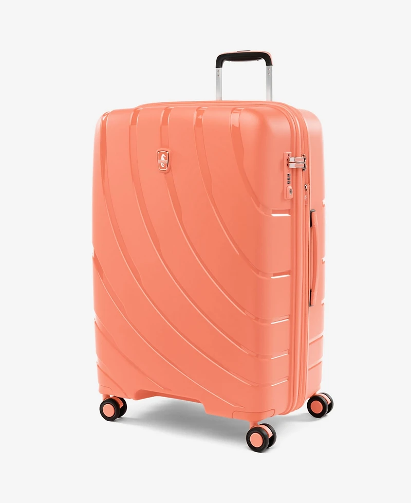 Atlantic Convertible Medium to Large Checked Expandable Hardside Spinner