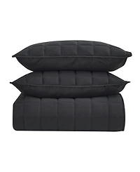 Perry Ellis Clarice Textured 3-Pc. Quilt Set, King